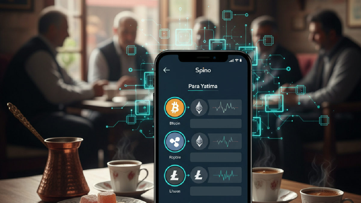 Spino platformunda kripto para ile yatırım yapma kolaylığı.