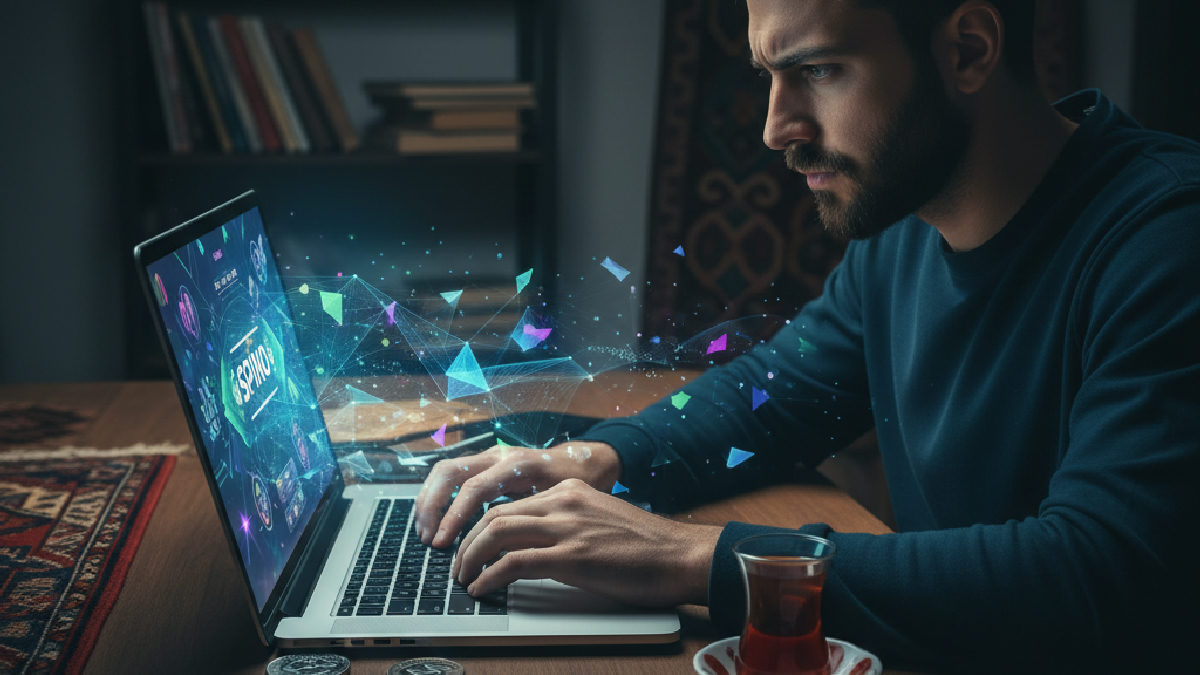 Spino casino platformunda kripto para kullanarak yatırım yapan bir kullanıcı.