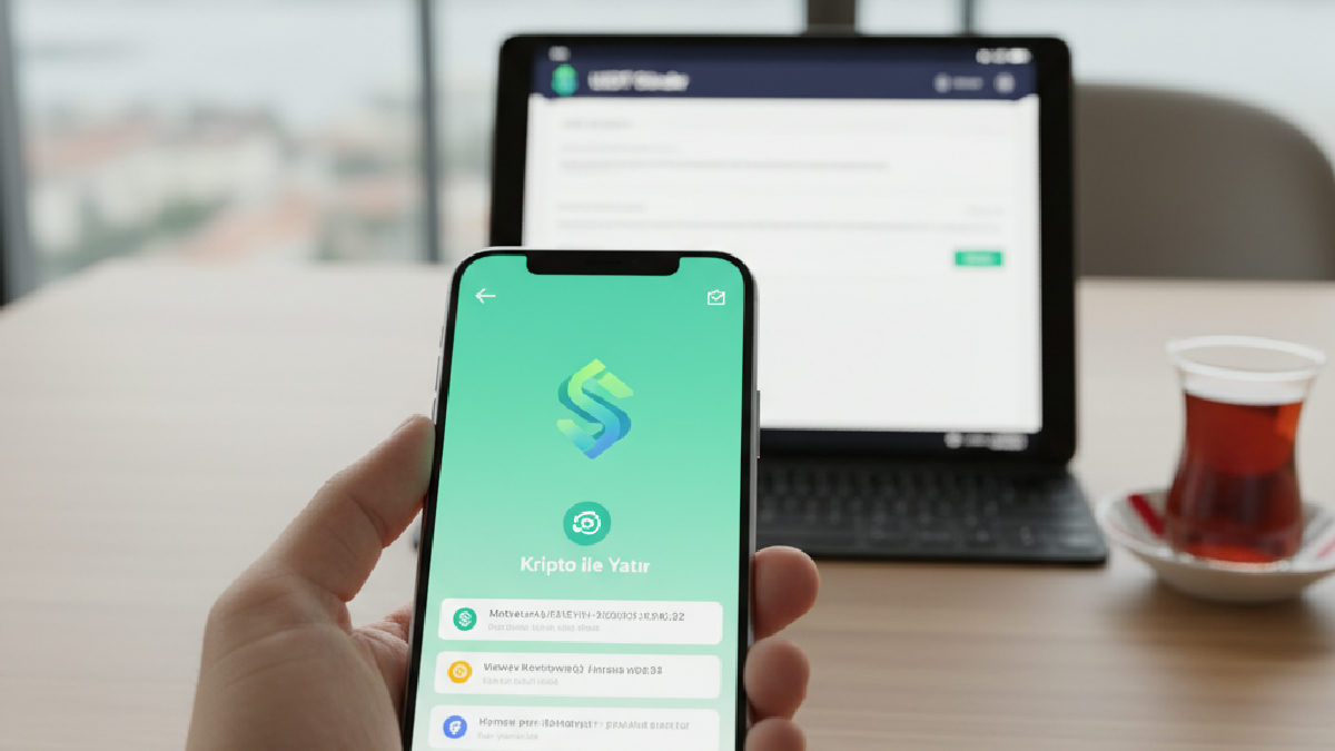 Spino tether yatırımı için mobil uygulama üzerinden kolayca işlem yapmak.