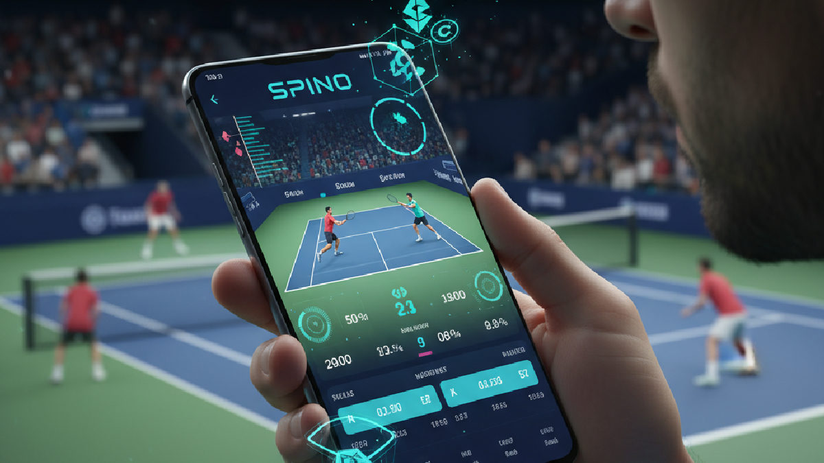 Mobil cihazlar üzerinden Spino tenis bahisleri kolayca yapılabilir.